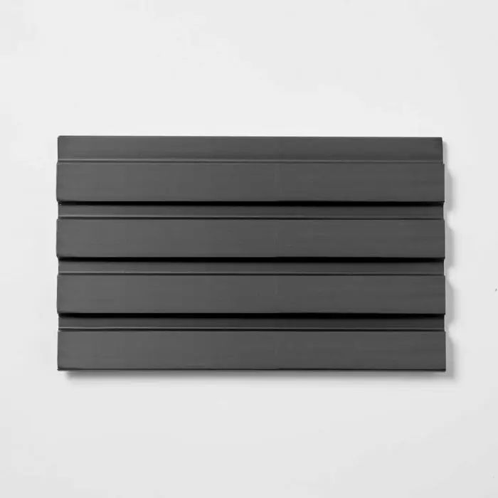 Woodly Cladding Panel, Matt Black, 2400mm x 120mm