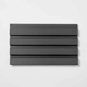 Woodly Cladding Panel, Matt Black, 2400mm x 120mm