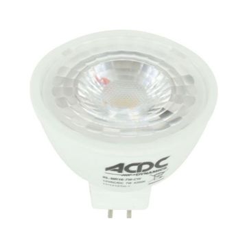 12VAC/DC  7W  Cool White Low Glare LED Lamp GU5.3