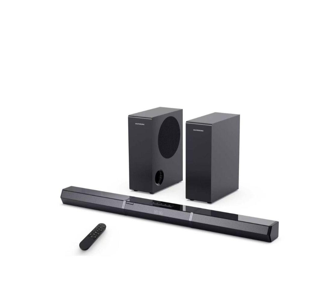 Supersonic 2.2 280W Double Subwoofer Ultra Bass Quantum Series Soundbar