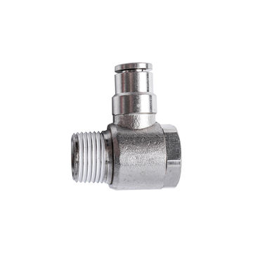 Metal Swiv. Elbow 6Mm X 3/8" M