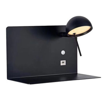 Eurolux - Wall Light - 180mm - Black