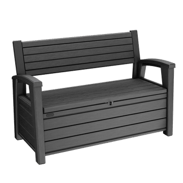 Keter Hudson Storage Bench Graphite