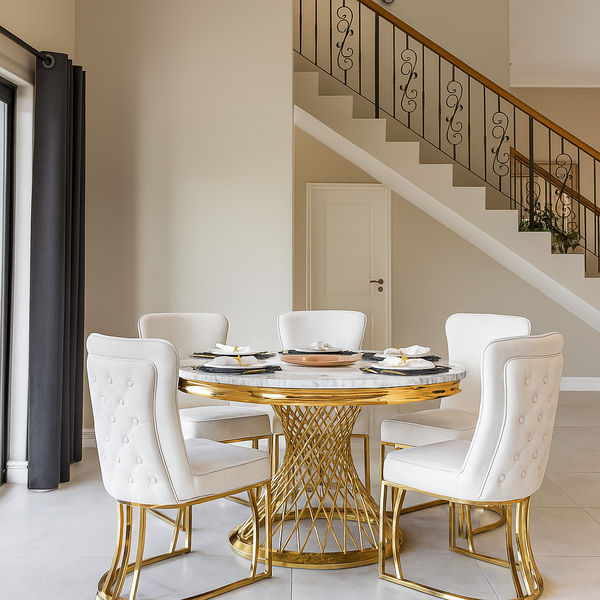 Maelstorm Marble Dining Set