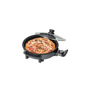 1500w Electric Pizza Pan with Glass