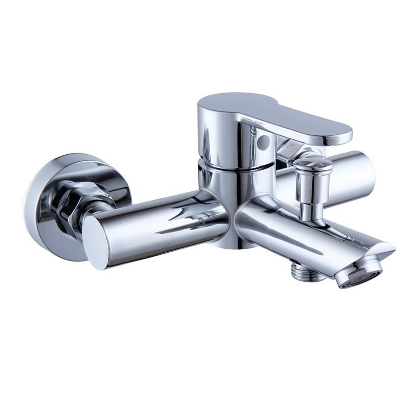 Shower Bath Wall Type Mixer Tap Faucet 0830 Chrome