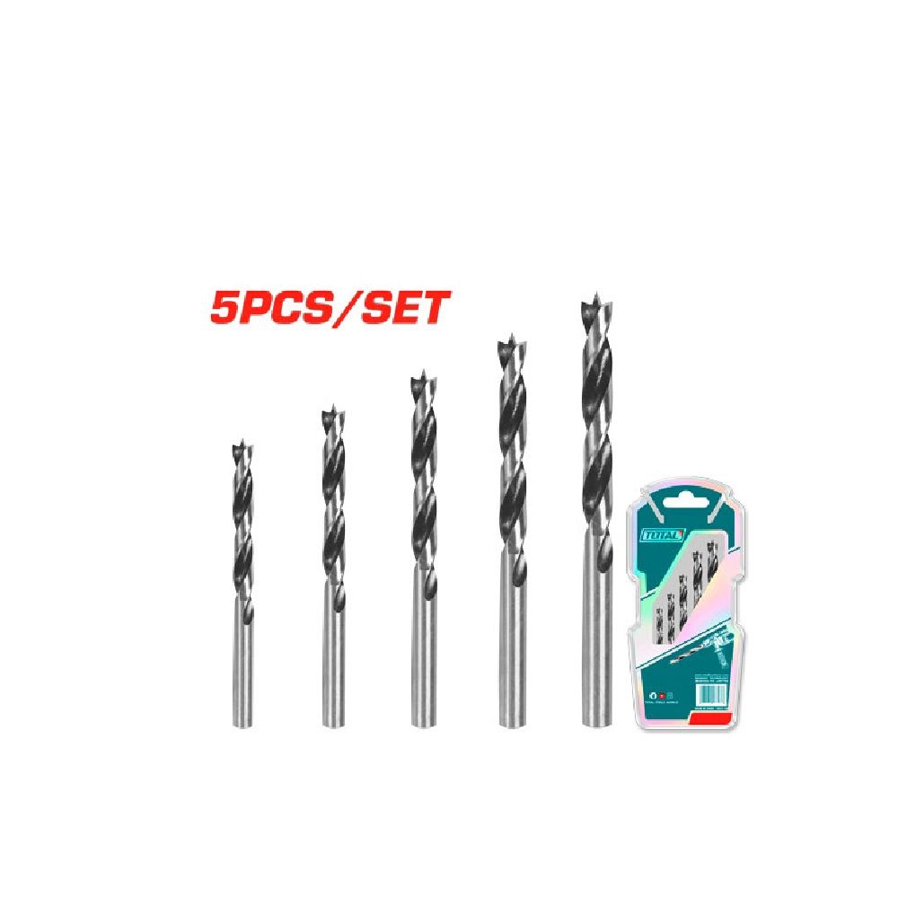 5 PCS WOOD DRILL BITS SET