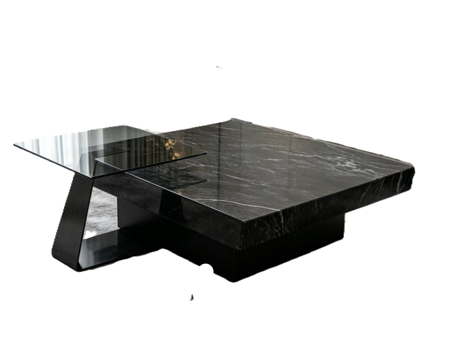 LBM FURN-Modern Luxe Square Coffee Table