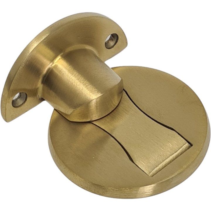 Floor mounted non-collision magnetic door stop