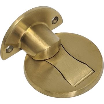 Floor mounted non-collision magnetic door stop