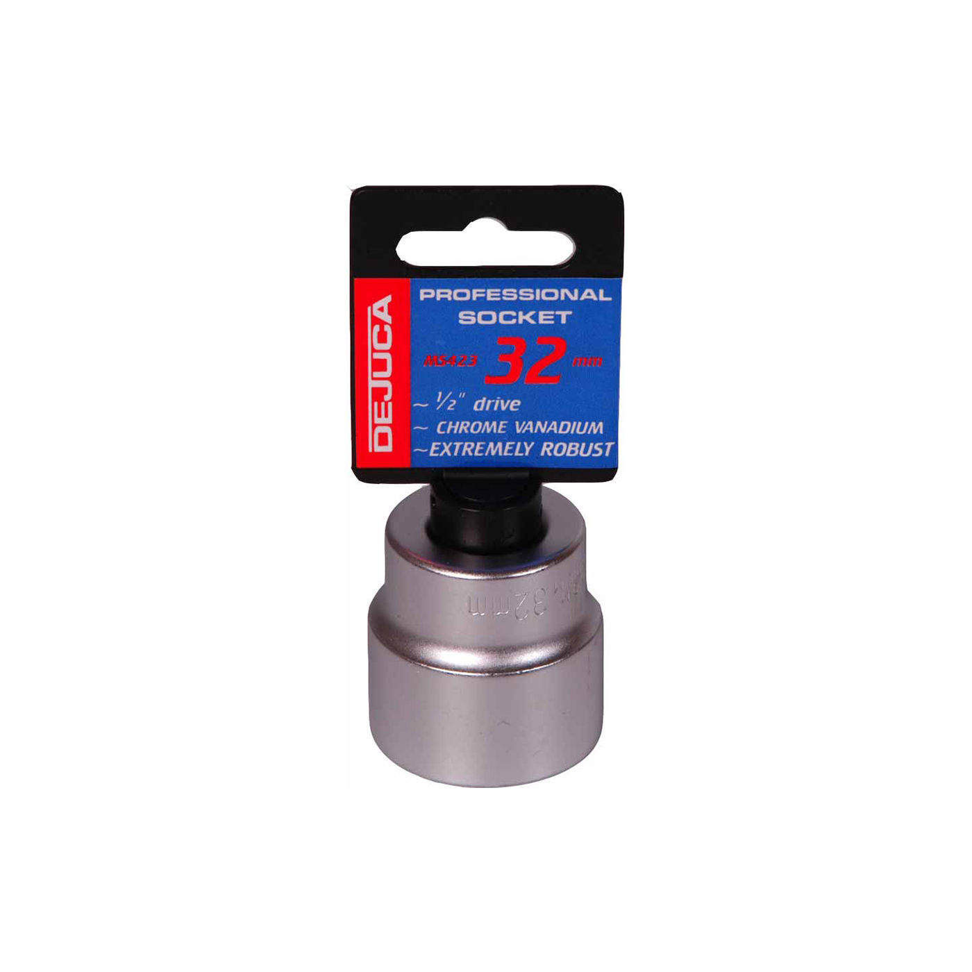Dejuca - Socket - Cv - Fd - 1/2 Inch drive - 6pt - 32mm - 2 Pack
