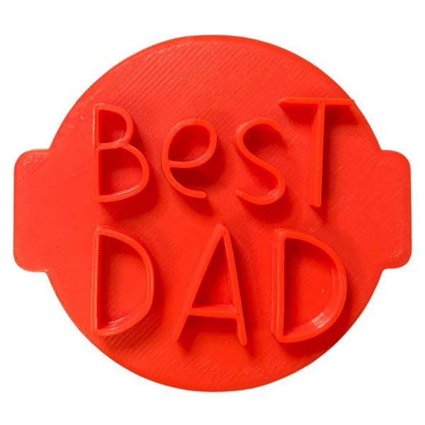 Home Hub 'Best Dad' Cookie Embosser