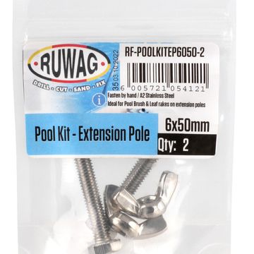 RUWAG Pool Kit Extension Pole 6mm x 50mm