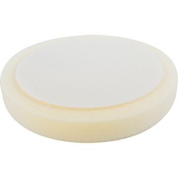 Foam Pad Hook And Loop White Sponge 150Mm 6" Cutting