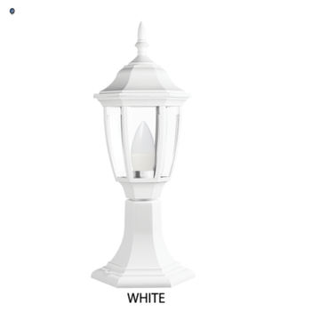 PP and 6 Panel Beveled Clear PC     Pillar