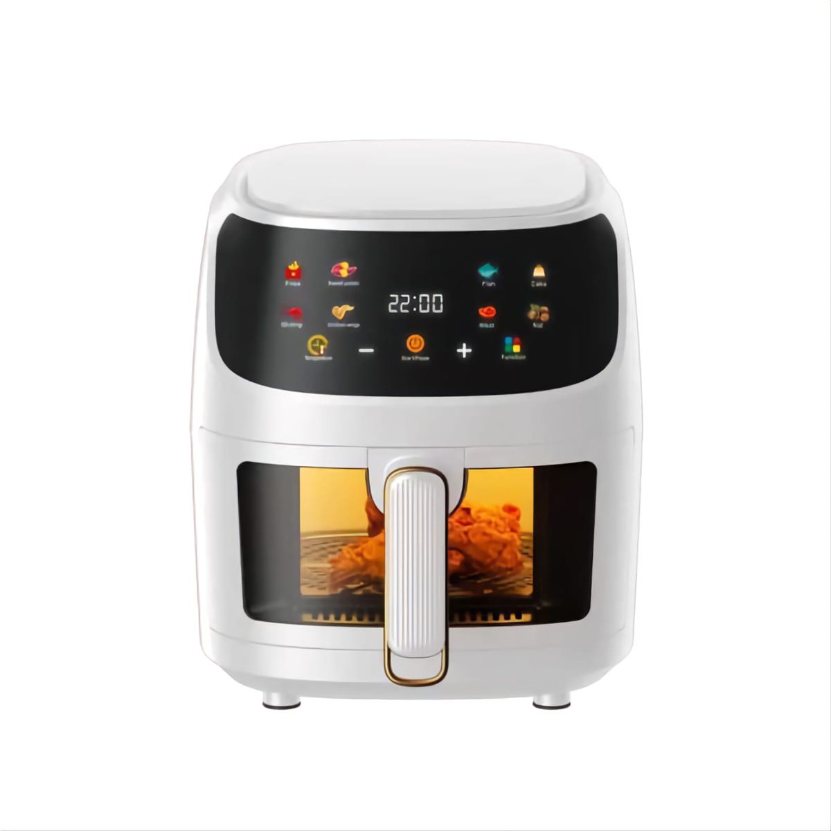 Silver Crest 8L Digital Clear View Window Air Fryer + FREE Silicone ...