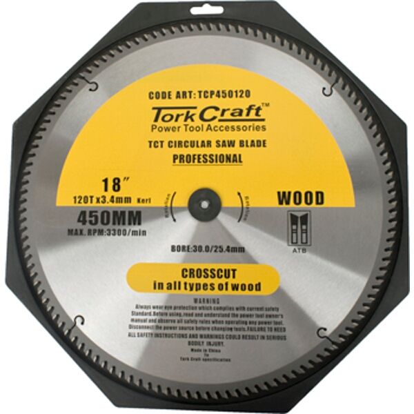 Blade Contractor 450 X 120T 30/1 Circular Saw Tct