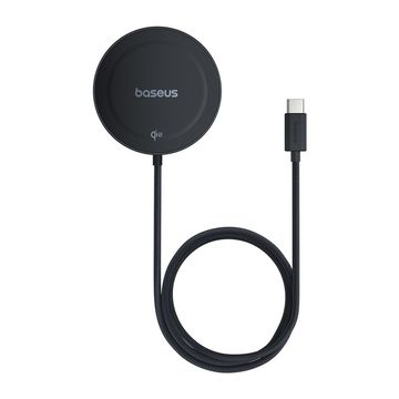 Baseus Simple Mini4 Magnetic Wireless Charging Stand Qi2 15W Universal - Cosmic Black