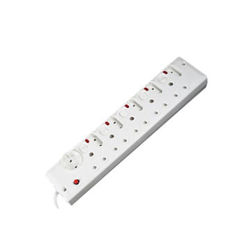 ACDC - 5x16A SA & 5xeuro And 1xschucko Extender Plug Switched