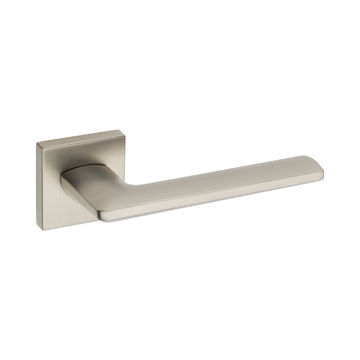 LINEAR DOOR HANDLE BRUSHED NICKEL SQU ROSE
