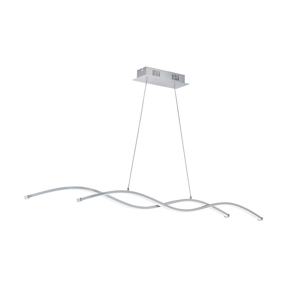 Lasana2 - Pendant - 1200mm - Chrome/White