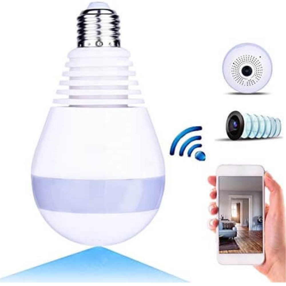 360 Degree IP Camera Light Bulb