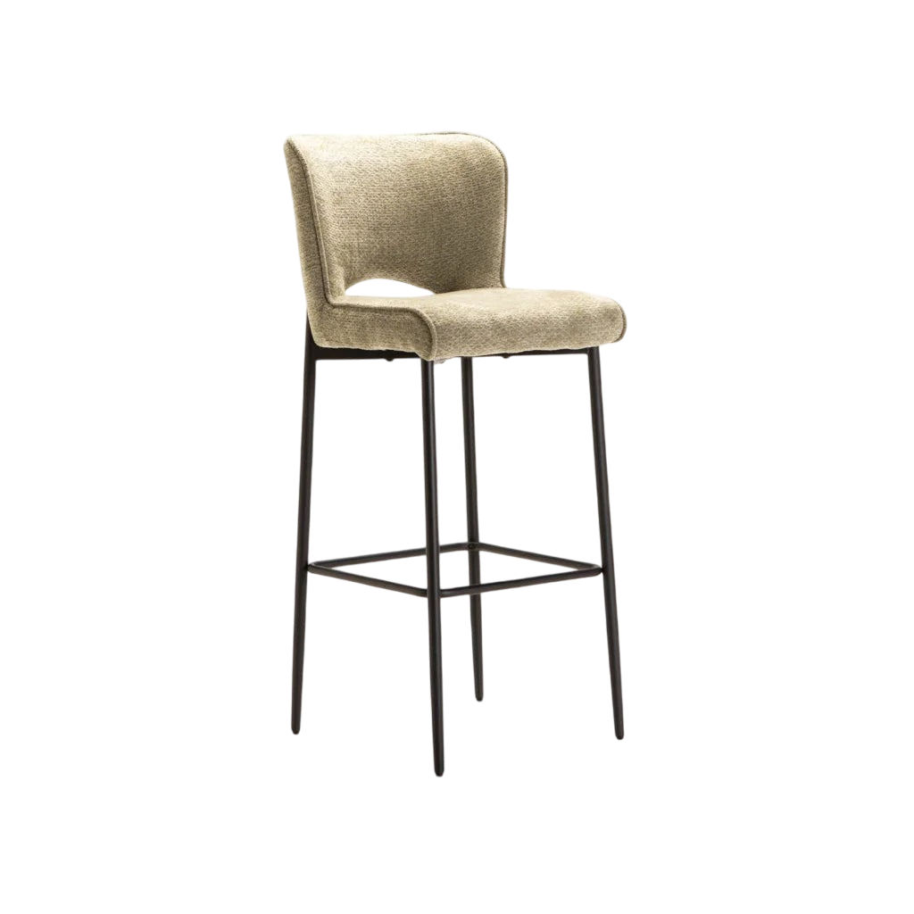 Vividitto -Martini Fabric Barstool -  Mint