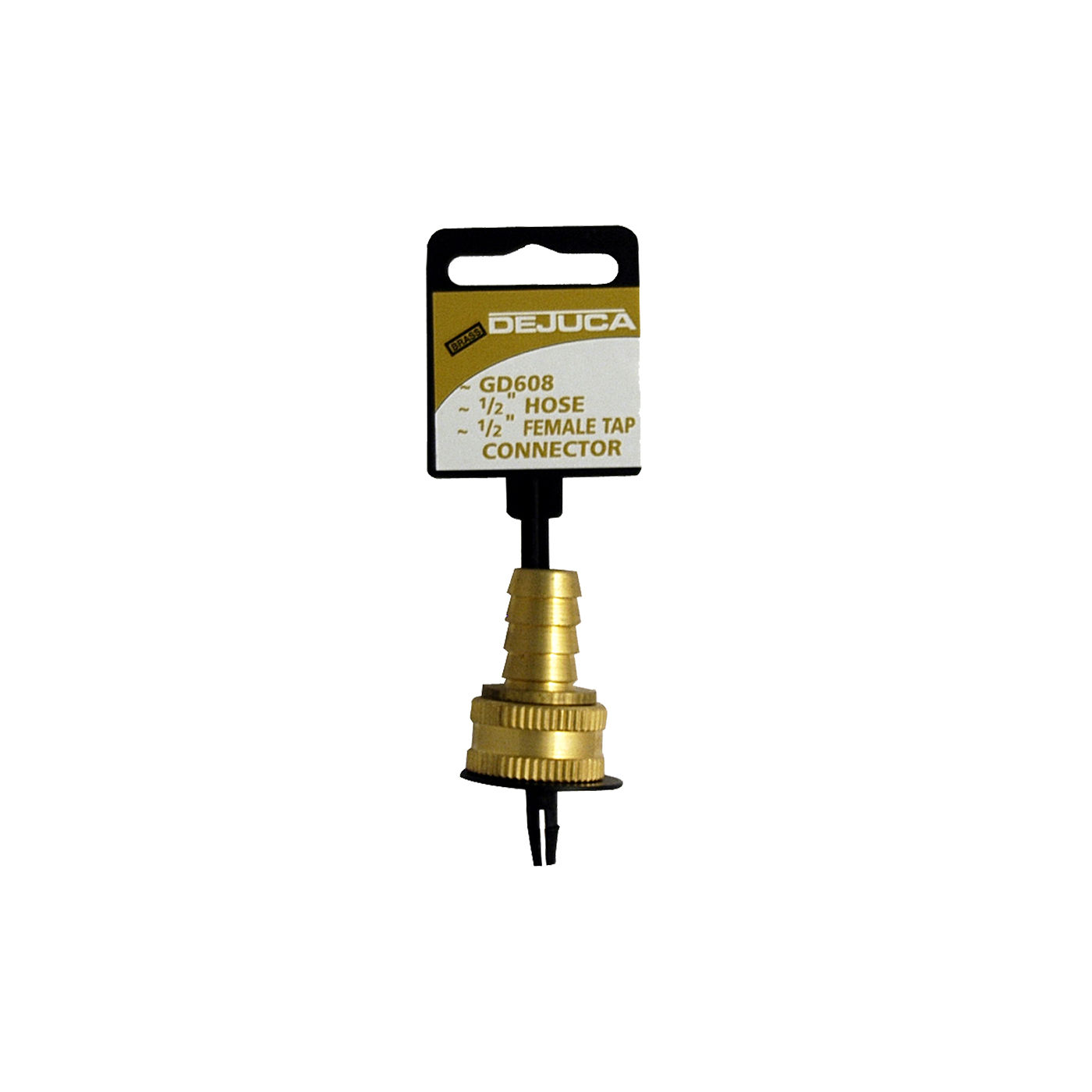 Dejuca - Brass Hose Tap Connector - 12mm x 12mm