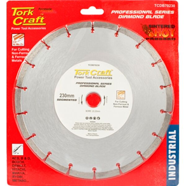 Diamond Blade Seg.230X22.23Mm Metal Cutting