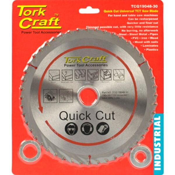 Universal Quick Cut Tct Blade 190X48T 30-20-16