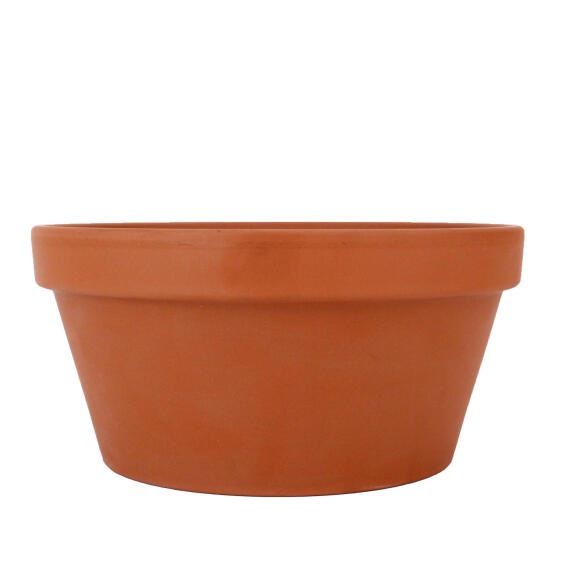 Pot Terracotta Bowl With Hole 24Cm
