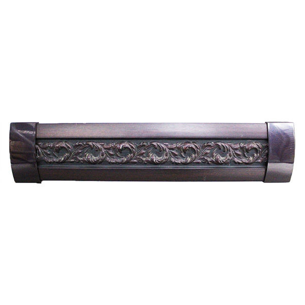 Matoc 106mm Curtain Pelmet - Leaf - Mahogany Mahogany - 3.5m