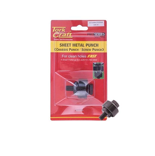 Tork Craft - Chassis - Screw - Sheet Metal Punch 25mm - 2 Pack