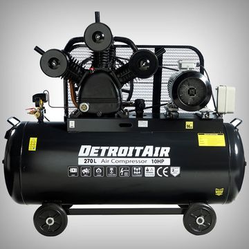 Air Compressor DETROIT CAST IRON 10Hp (7.5kw) 380V 8Bar HIGH VOLUME