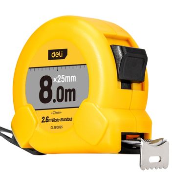 Deli Steel Tape Measure 8m*25mm