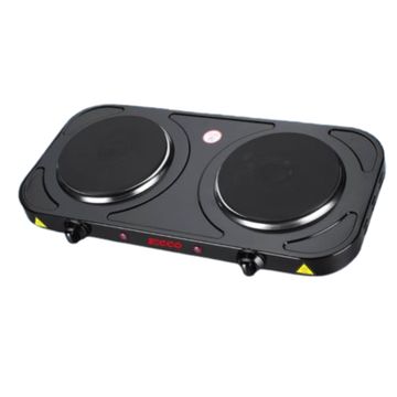 Ecco D176 2000w Electric Dual Hot Plate Cooker