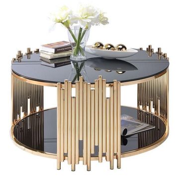 EFURN-Lucinda Royal Gold coffee table
