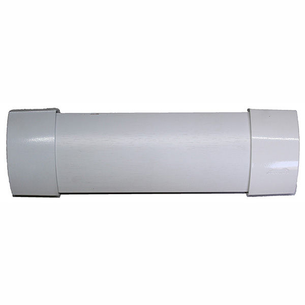 Matoc 106mm Curtain Pelmet - White - 2.5m