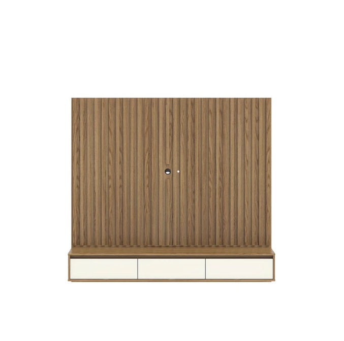 Home Suspenso Aden Wall  Plasma Stand 1.8M -Off White/Natural