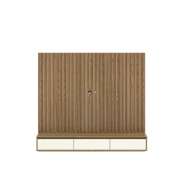Home Suspenso Aden Wall  Plasma Stand 1.8M -Off White/Natural