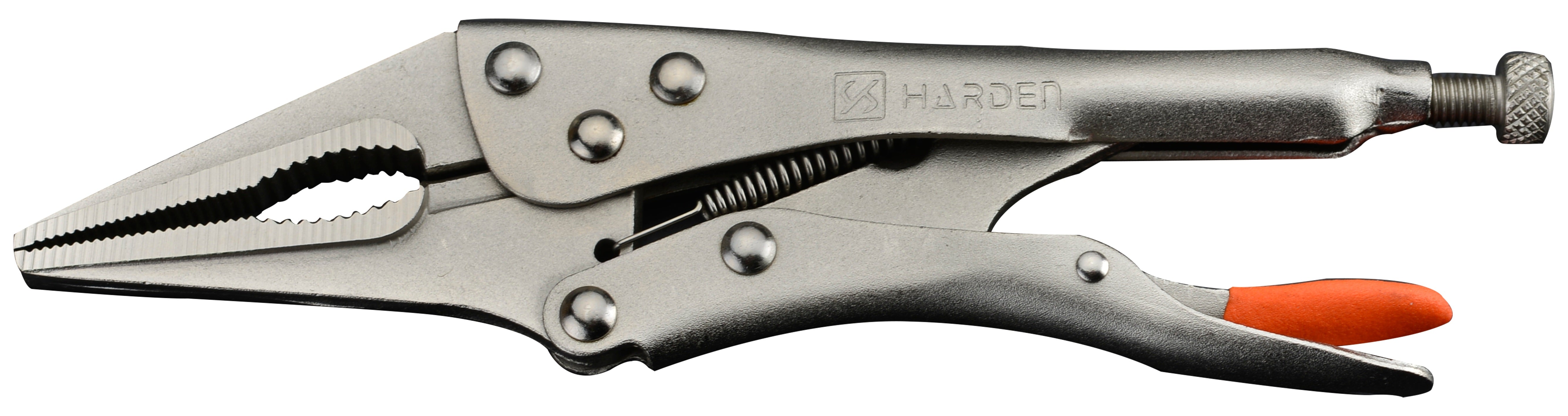 HARDEN Long Nose Lock Grip Pliers 9" (218mm)