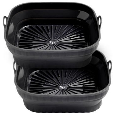 Air Fryer Basket - Square pack of 2