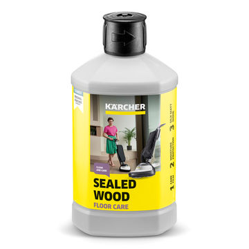 Karcher RM 531 Sealed Wood Floor Cleaner Detergent 1L (Floor Polisher FP 303 Compatible)