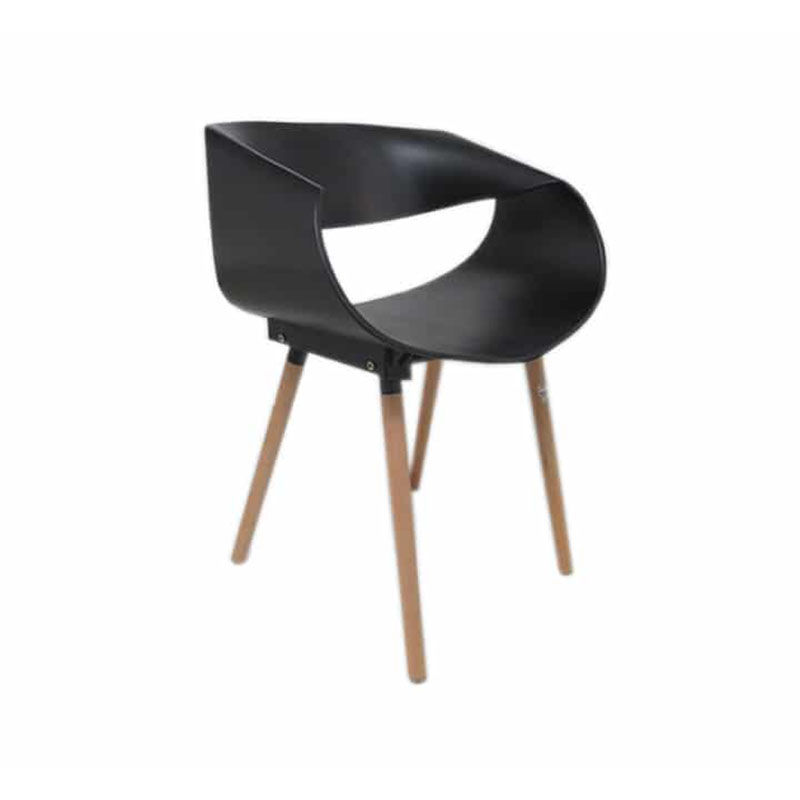 Vividitto - Modern Dining Chair - Black