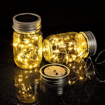 LED Solar Jar Light