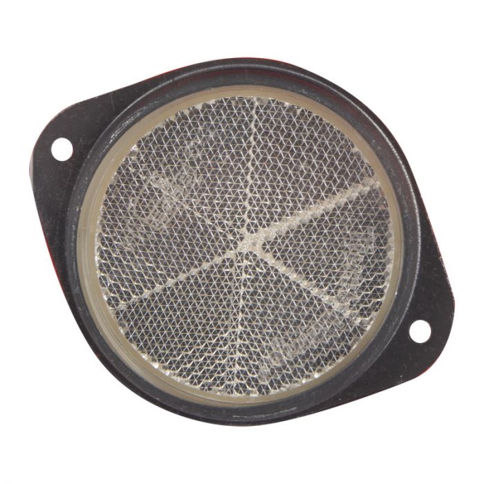 Reflector Flange - Round - White - 60mm - Bulk Pack of 15