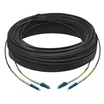 70 Meter Duplex Single Mode UPC LC-LC Fiber Optic Cable | Fiber Patch Cord | Outdoor Drop Cable