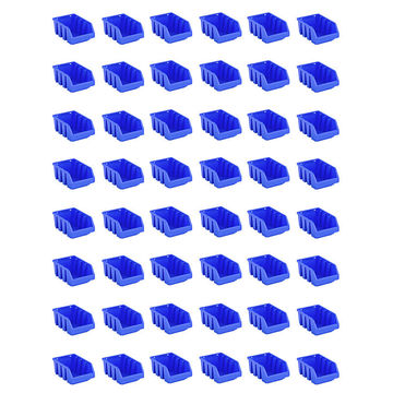 BIG JIM Component Bin 2 Long Blue 200mm x 115mm x 75mm ( 48 Pack )