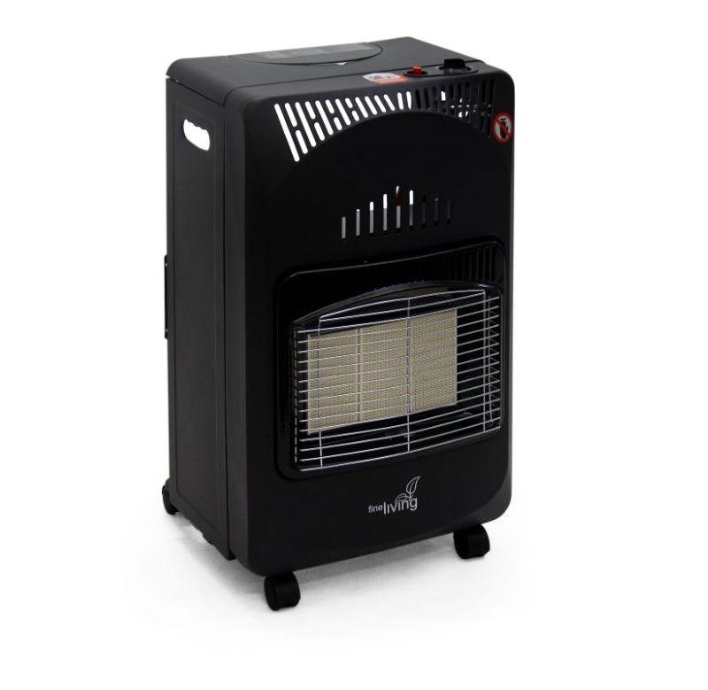 Gas Heater 3 Panel Fold-able MILEX Black 4.2KW | LEROY MERLIN South Africa