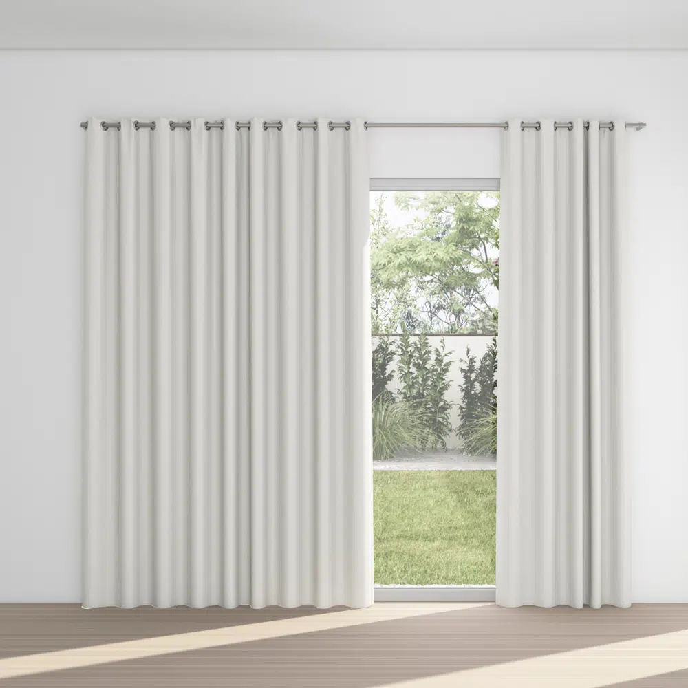 Stuart Graham Slumber Eyelet Curtains – Natural 230cm (W) x 220cm (Drop)